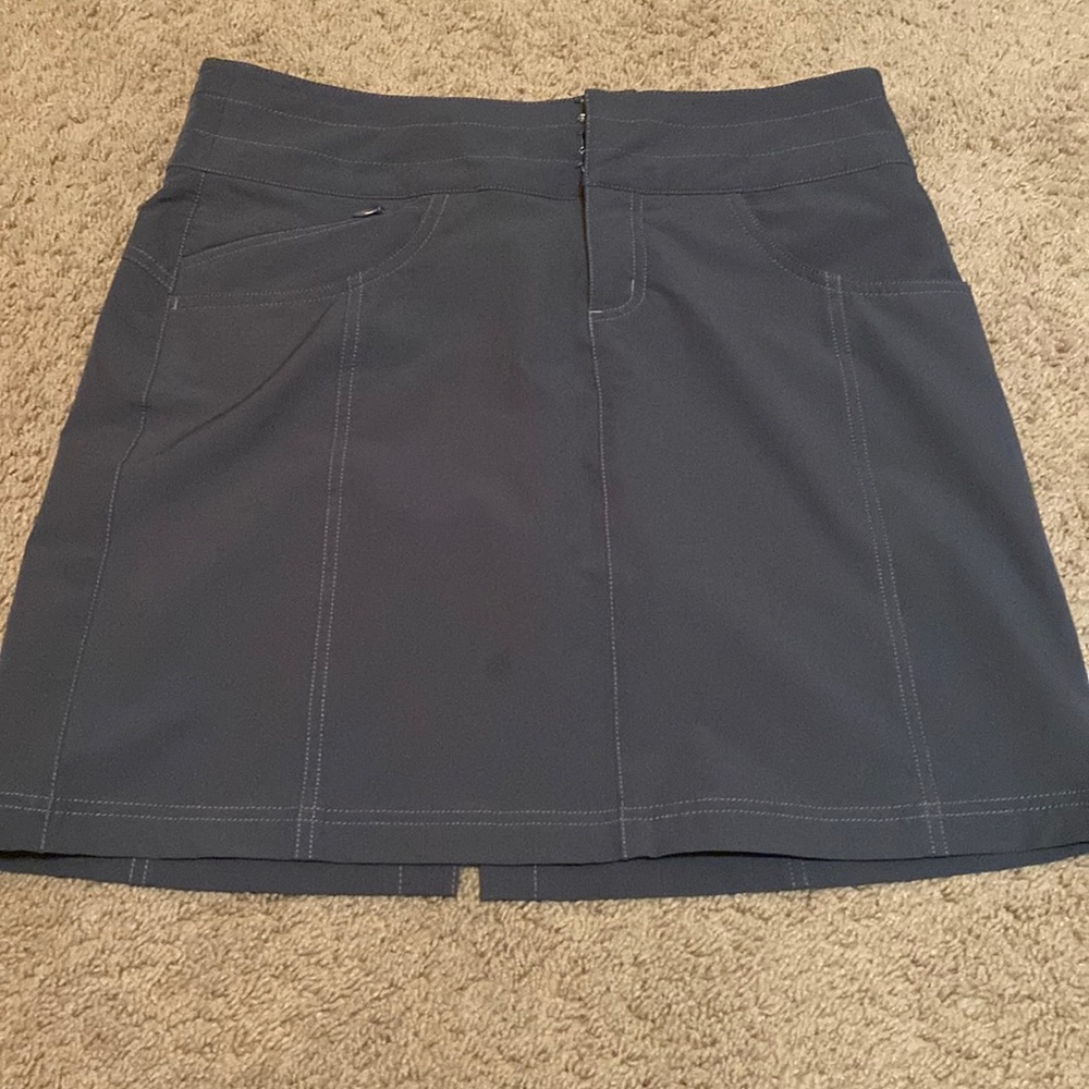 Athleta Gray Mini Skirt